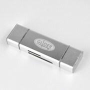 microSDカードリーダー 銀 GLD9825MJ29SL