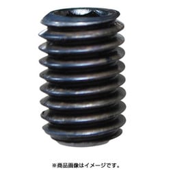鉄生地六角穴付止めねじ クボミ M4×5 (50) 333-043