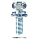 363-051 [ユニクロ アプセット六角ボルトP=3 M6×15 (50)]
