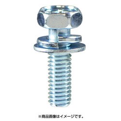 363-081 [ユニクロ アプセット六角ボルトP=3 M8×30 (20)]