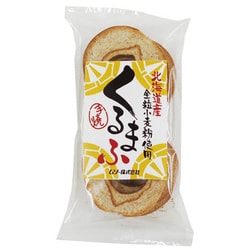 北海道産全粒小麦粉使用くるまふ 6枚