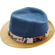 4CFP8102 [フラパデニ ハット LIGHT BLUE]