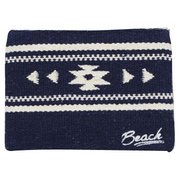 4IWP8105 [ビーチテガフラットポーチ NAVY]