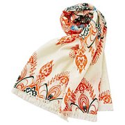 サークルフードUV ストール ORANGE ISAP7131