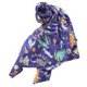 オアハカフードUV ストール VIOLET ISAP8137