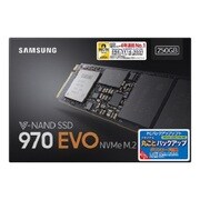 NVMe SSD 970 EVO M.2 250GB バックアップSWダウンロード特典付き MZ-V7E250YO3