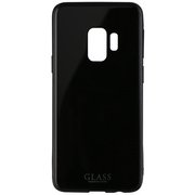 Galaxy S9 「SHELL GLASS」 ブラック LP-GS9GSBK