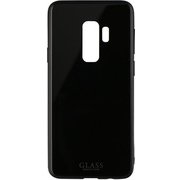 Galaxy S9＋ 「SHELL GLASS」 ブラック LP-GS9PGSBK