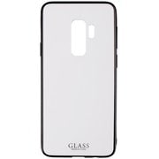 Galaxy S9＋ 「SHELL GLASS」 ホワイト LP-GS9PGSWH