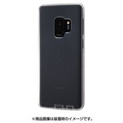 Galaxy S9 TPUソフトケース コネクタキャップ付き/クリア RT-GS9TC10/CM