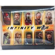 IBA-70 MARVEL アベンジャーズ ピンバッジ 10個セット [キャラクターグッズ]