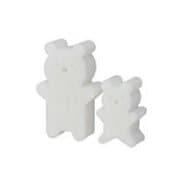 知育玩具 対象年齢 2歳～ cleanToy クマ ホワイト