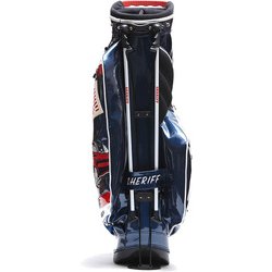 新品★シェリフ★SFA-009 アメリカン シリーズ★スタンド キャディバッグ★9型 3.8kg★USA BLACK ブラック★限定65本