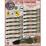 FAD48-031 [アメリカ空軍 F-4C 第12TFW デカール 1/48 デカール]