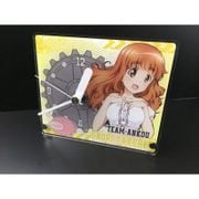ガールズ＆パンツァー最終章  アクリル置時計 武部沙織 [Ｈ120×W140mm]