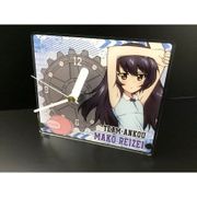 ガールズ＆パンツァー最終章  アクリル置時計 冷泉麻子 [Ｈ120×W140mm]