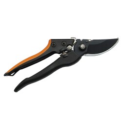 グラスファイバー柄キャッチ機能付き剪定鋏
