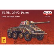 AHKC72002 [Sd.Kfz.234/2 プーマ w/半身フィギュア2体 1/72 ミリタリーシリーズ]