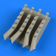 QIC48823 [He111H-3 排気管 (ICM用) 1/48 レジン製ディティールアップパーツ]
