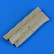 QIC48827 [Su-17/22 M3/M4フィッターK 空気取入口 (ホビーボス用) 1/48 レジン製ディティールアップパーツ]
