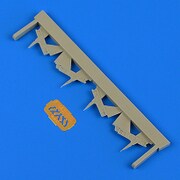 QIC48831 [F-14A トムキャット 垂直尾翼補強板 (タミヤ用) 1/48 レジン製ディティールアップパーツ]
