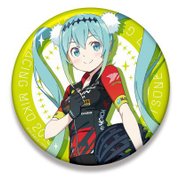 初音ミク レーシング Ver.2018 ビッグ缶バッジ TeamUKYO応援Ver. [キャラクターグッズ]