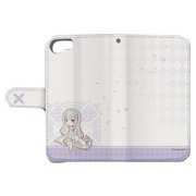 Re：ゼロから始める異世界生活 手帳型スマホケース iPhone 6＆7＆8兼用 エミリア&パック/ウエディング [キャラクターグッズ]