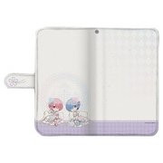 Re：ゼロから始める異世界生活 手帳型スマホケース 汎用Lサイズ ラム&レム/ウエディング [キャラクターグッズ]