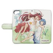 魔法少女まどか☆マギカ 描き下ろし手帳型ケース iPhone 6＆7＆8兼用 さやか&杏子 [キャラクターグッズ]