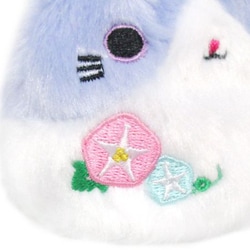 ねこだんご　あさがお　ねこ　ぬいぐるみ　三英貿易 ねこだんご ぬいぐるみ あさがお 花 三英貿易 - メルカリ