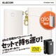 電子タバコ glo 専用 ソフトレザーカバー タバコカバー付 ホワイト ET-GLNSLC1WH