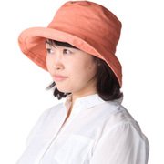 虫よけUVハット コーラルピンク フリーサイズ