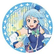 この素晴らしい世界に祝福を！2 ポリカバッジ アクア [直径50×D4ｍｍ]