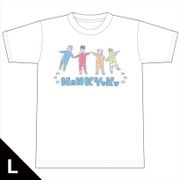 宇宙よりも遠い場所 Tシャツ らくがきイラスト Lサイズ [キャラクターグッズ]