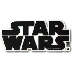 ヨドバシ Com グルマンディーズ Gourmandise Stw 101bk 3d キャラクターステッカー Pvc Star Wars ロゴ ブラック 通販 全品無料配達