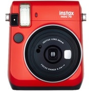 インスタントカメラ チェキ 70N レッド INS MINI 70N RED