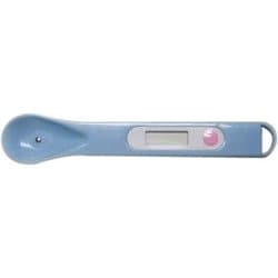 スプーン温度計 介護用 青