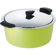 ホットパン保温調理鍋 26cm 4.5L 緑グリーン