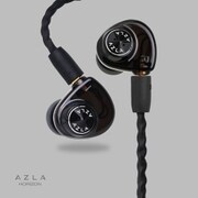 イヤホン AZLA HORIZON Ebony Black 独自3マルチレイヤードライバー技術Infinity ARD搭載 AZLA-HORIZON-BLK