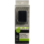 18W Type-C パワーデリバリー対応 AC充電器 ブラック IH-ACC30PDK