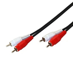 オーディオケーブル ピン(RCA)プラグ×2-ピン(RCA)プラグ×2 0.5m FCA-321-05