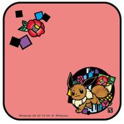 ポケットモンスター 切り絵シリーズ ガーゼミニタオル イーブイ B [約H200×W200]
