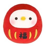 カナヘイの小動物 ピスケ＆うさぎ ピスケだるま クッション [キャラクターグッズ]