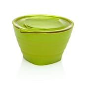 保存容器・キャニスター アコーディオンコンテナS (120ml) 073-31622 グリーン