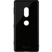 LP-XPXZ2GSBK [Xperia XZ2 背面ガラスシェルケース SHELL GLASS ブラック]