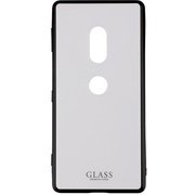 LP-XPXZ2GSWH [Xperia XZ2 背面ガラスシェルケース SHELL GLASS ホワイト]