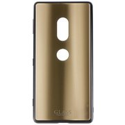 LP-XPXZ2GSGD [Xperia XZ2 背面ガラスシェルケース SHELL GLASS ゴールド]