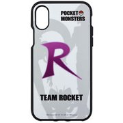 POKE-599B [iPhone X ケース IIIIfi+(イーフィット) ロケット団]