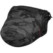 プラスシェル スリムフィット02 カメラジャケット M140 ブラックカモ DCS-SF02M140BC