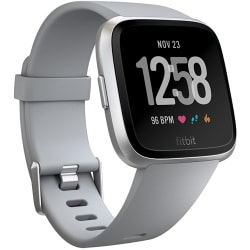 ヨドバシ.com - Fitbit フィットビット Fitbit(フィットビット) スマートウォッチ Versa Gray/Silver  Aluminium L/Sサイズ FB505SRGY-CJK 通販【全品無料配達】